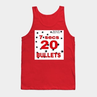 7 Secs 20 Bullets - March 18, 2018 - Stephon Clark - Front Tank Top